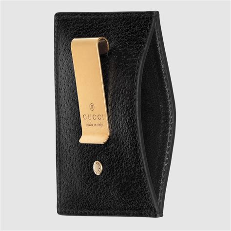 gucci money clip men's|gg marmont leather money clip.